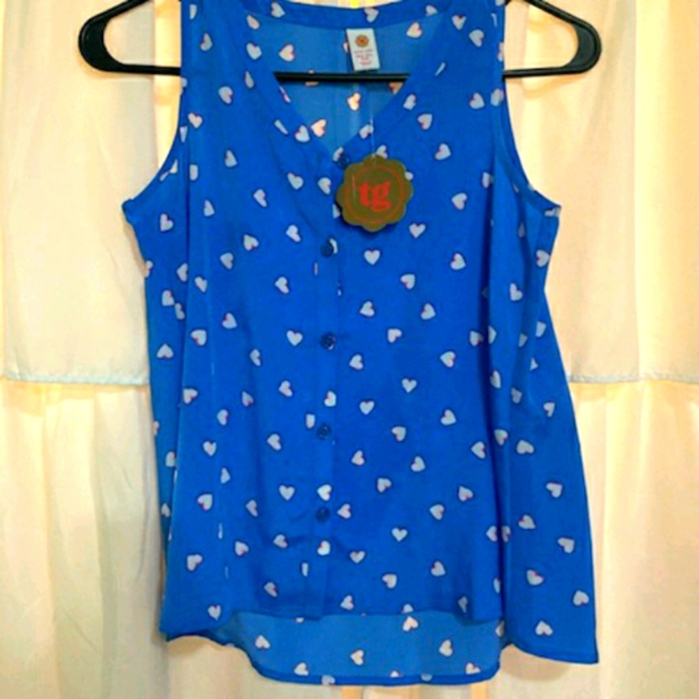 Girls heart tank